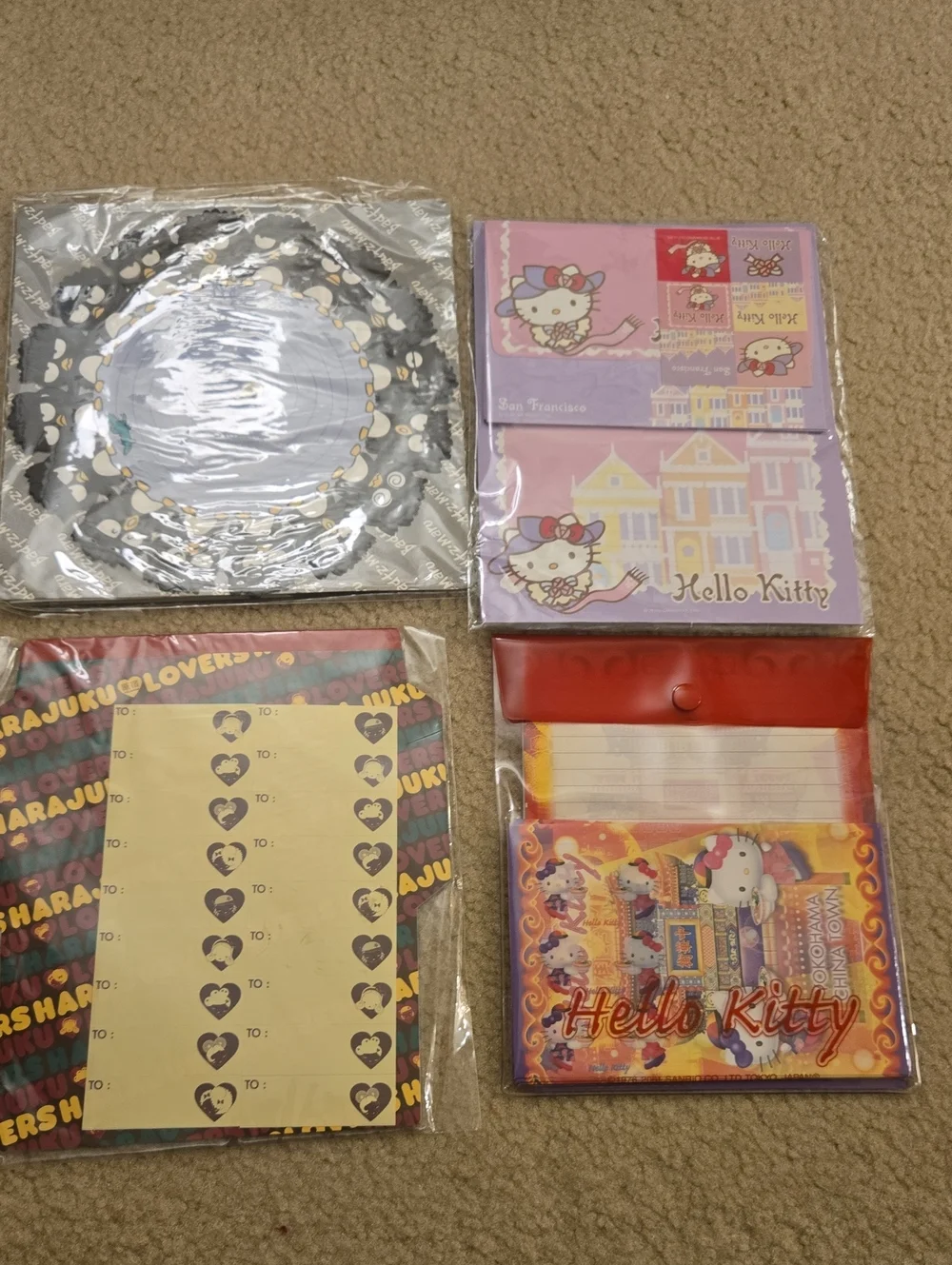 Japanese Stationery Set- 4packs